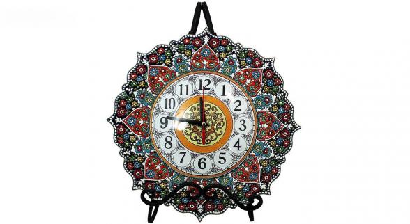 مرکز پخش ساعت خاتم کاری رومیزی